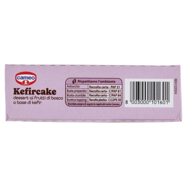 cameo Kefircake dessert ai frutti di bosco a base di kefir 100 g
