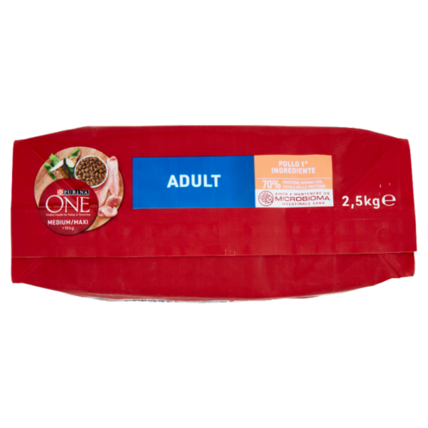 PURINA ONE Medium/Maxi Grain Free Adult Pollo 2,5 kg