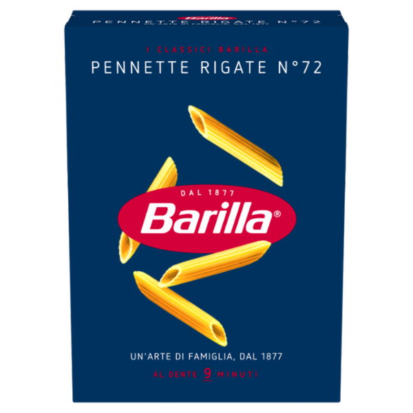 Barilla Pasta Pennette Rigate n.72 500g