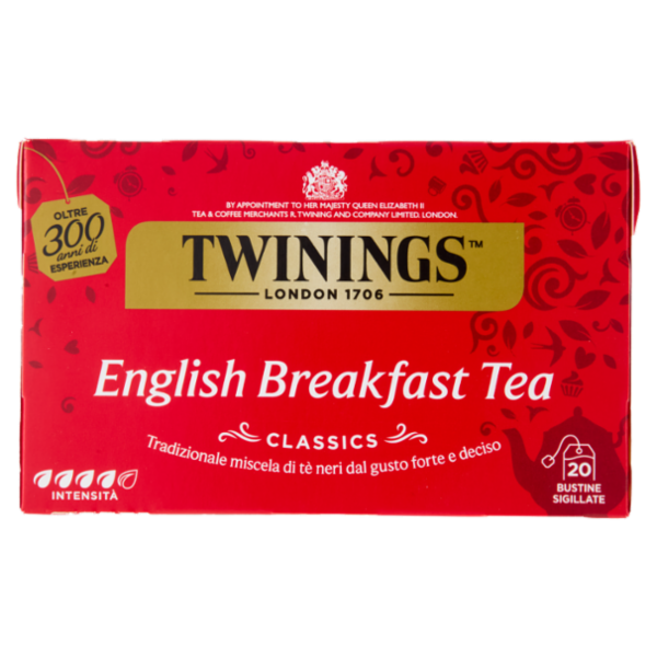 Twinings English Breakfast Tea Tè Nero 20 filtri The 40 g