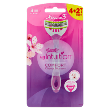 Wilkinson Sword My Intuition Xtreme 3 Comfort Cherry Blossom 4+2 Rasoi