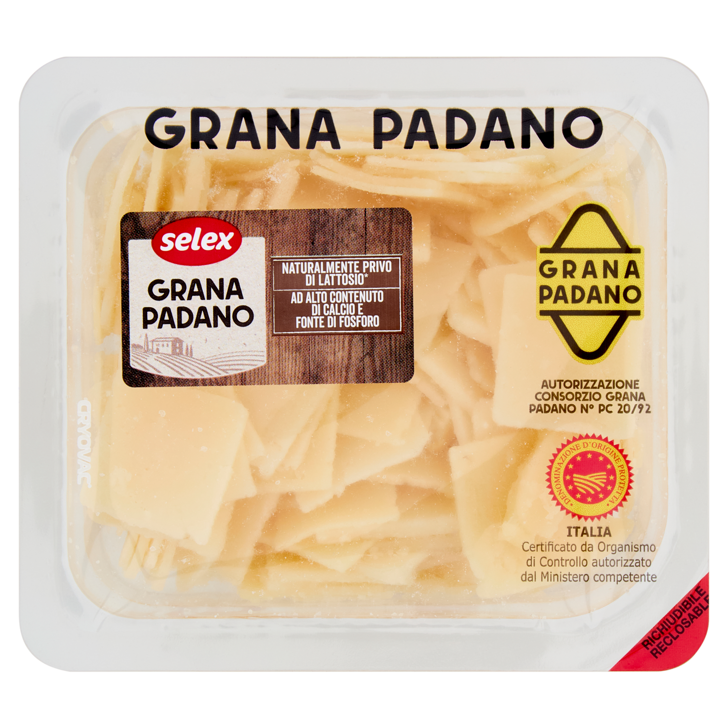Selex Grana Padano DOP in Scaglie 150 g - Selex