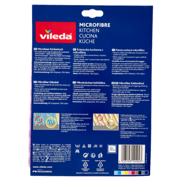 Vileda Microfibre Cucina 1 pz