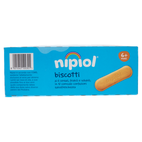 nipiol biscotti ai 6 cereali 800 g