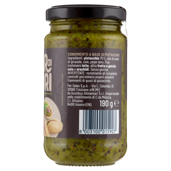 Selex Saper di Sapori Pesto di Pistacchi 190 g