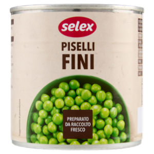 Selex Piselli Fini Lessati 410 g
