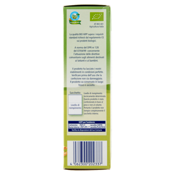 HiPP Biologico Pastina Gemmine 320 g