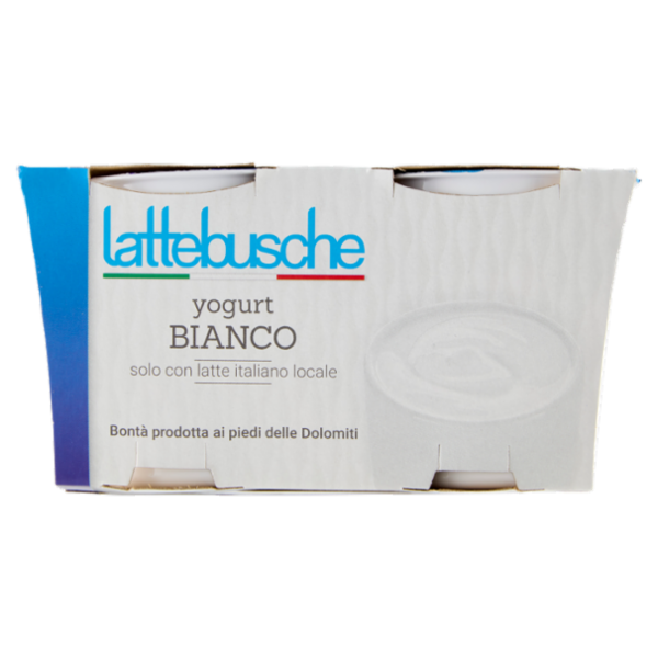 lattebusche yogurt Bianco 2 x 125 g