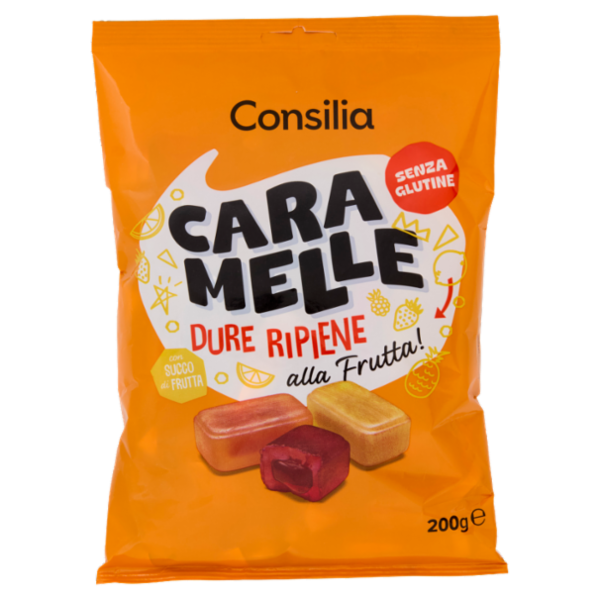 Consilia Caramelle Ripiene alla Frutta 200 g