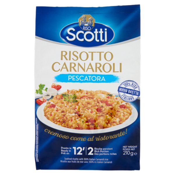 Riso Scotti Risotto Carnaroli Pescatora 210 g
