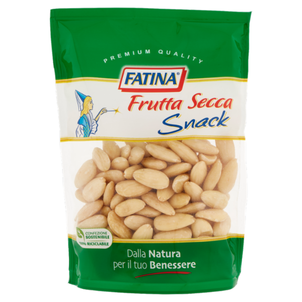 Fatina Frutta Secca Snack Mandorle Pelate 150 g