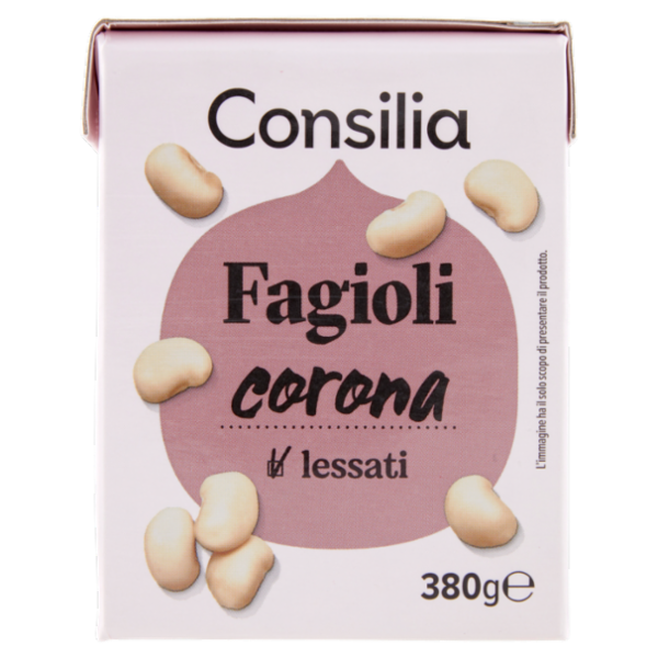 Consilia Fagioli Corona Lessati 380 g