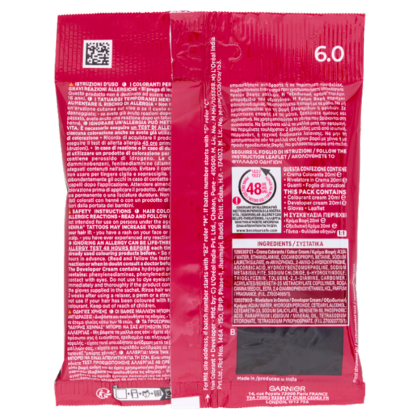 Garnier Color Sensation color retouch Colorazione senza ammoniaca Biondo Scuro