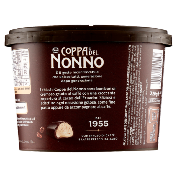 MOTTA Coppa del Nonno Chicchi al Caffè 220 g