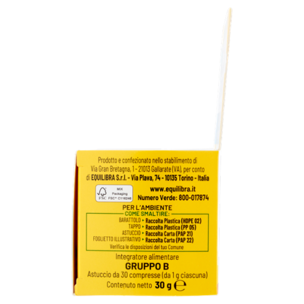 equilibra Gruppo B Compresse Doppio Strato 30 x 1 g