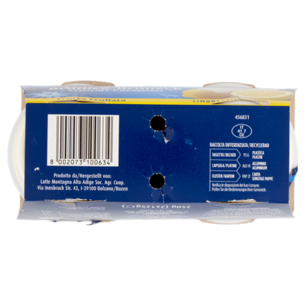 Latteria Brunico Yogurt Cremoso Frutta Frullata Limone 2 x 125 g