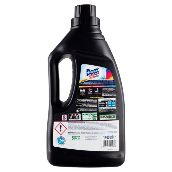 Deox Lavatrice Colorati e Scuri, Tecnologia Anti-Transfer, 30 lav, 1500 ml