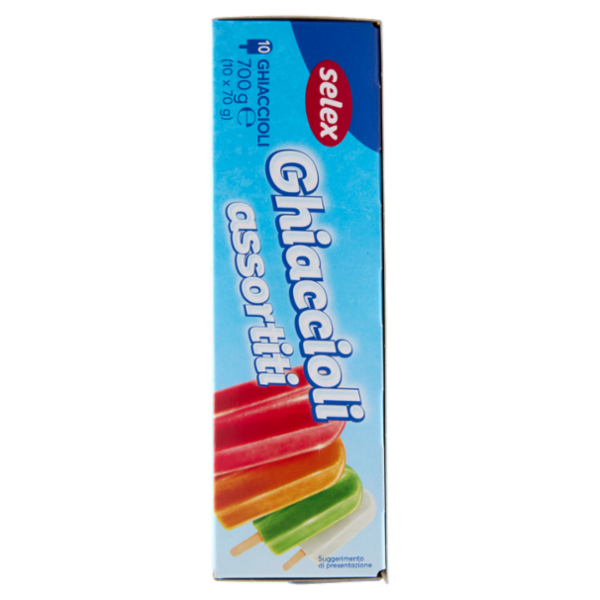 Selex 10 Ghiaccioli Assortiti 700 g