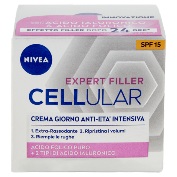 Nivea Cellular Expert Filler Crema Giorno Anti-Età Intensiva SPF 15 50 ml