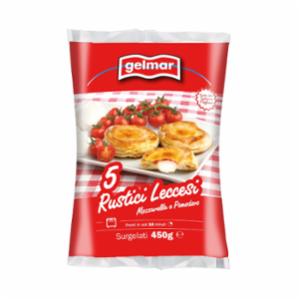 5 Rustici Leccesi - Surgelati Gr.450