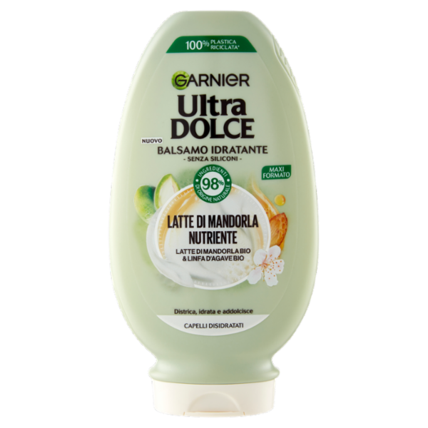 Garnier Ultra Dolce il balsamo idratante Latte di Mandorle Nutriente 250 ml