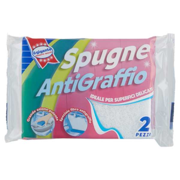 IL GIGANTE Spugne AntiGraffio 2 pz