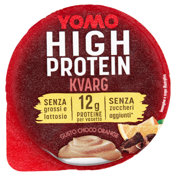 Yomo High Protein Kvarg Gusto Choco Orange 140 g