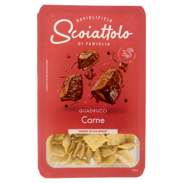 Scoiattolo Quadrucci Carne 200 g