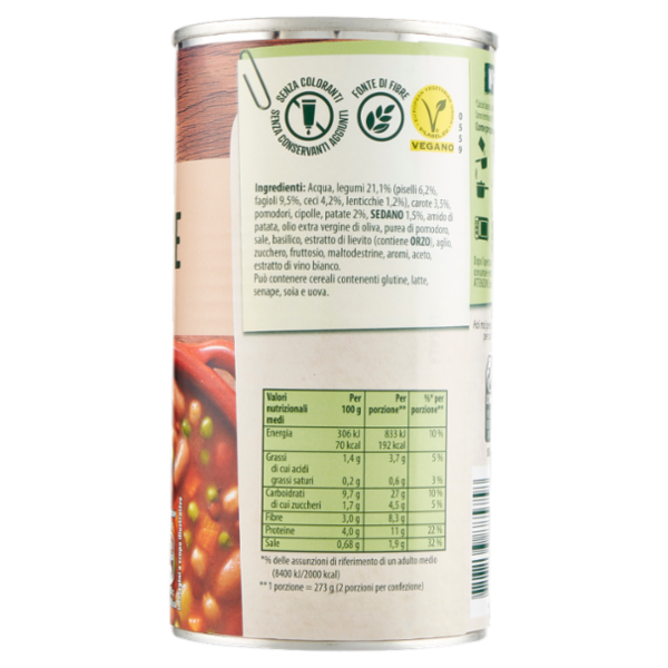 Knorr Minestrone di Legumi 545 g