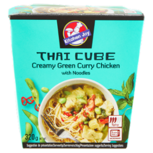 Kitchen Joy Thai Cube Creamy Green Curry Chicken With Noodles 320 g