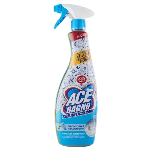 Ace Bagno con Anticalcare Orchidea e Gelsomino Senza Candeggina 600 ml
