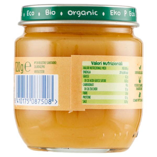 Hero Solo Bio Mela, Pesca e Albicocca 120 g