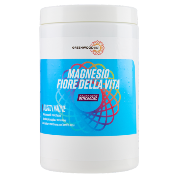 Greenwood Labs Magnesio Fiore della Vita Benessere 150 g