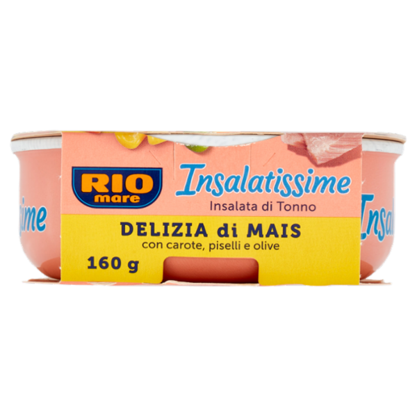Rio mare Insalatissime Insalata di Tonno Delizia di Mais con carote, piselli e olive 160 g