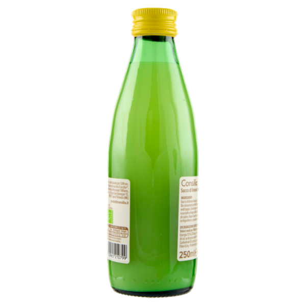 Consilia Succo di Limone di Sicilia Biologico 250 ml