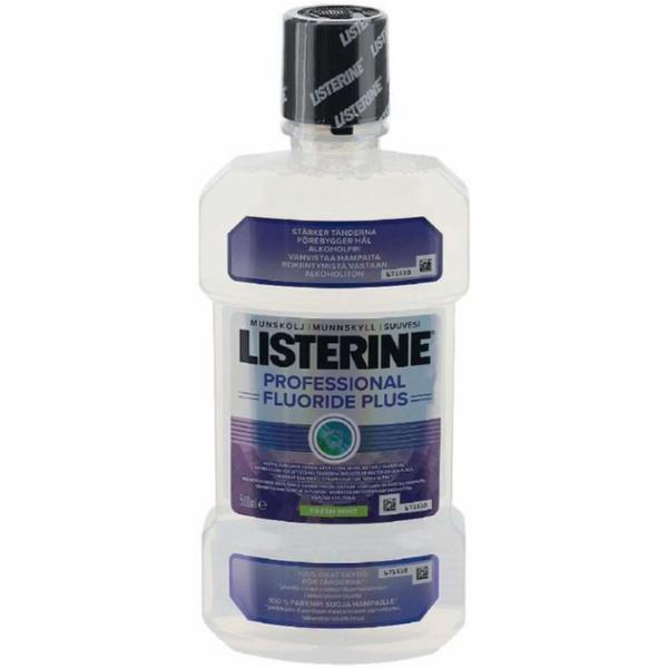 Listerine Cool Mint Colluttorio Flouride Plus 500ml