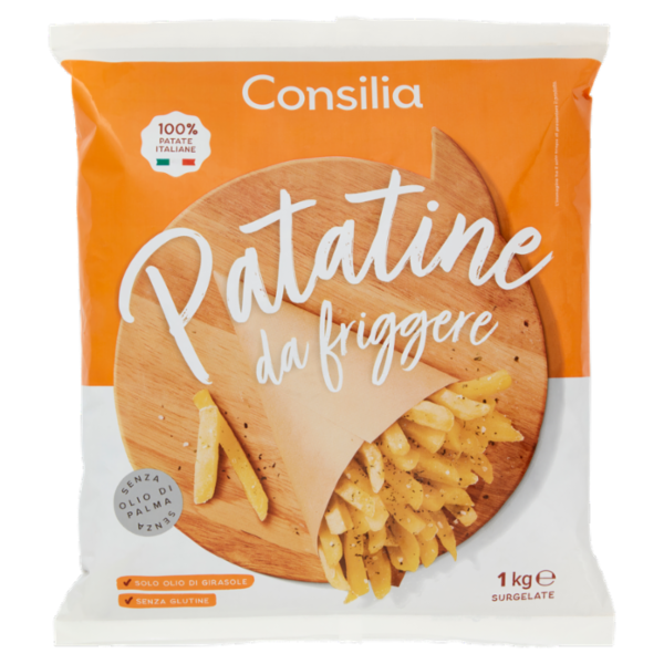 Consilia Patatine da Friggere Surgelate 1 kg