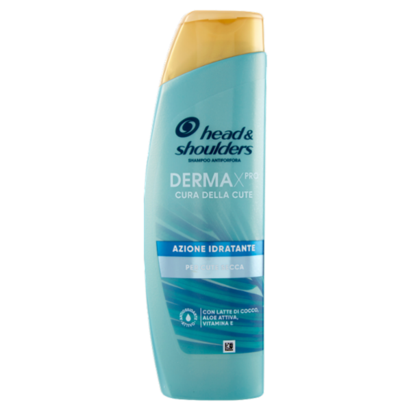 Head & Shoulders Shampoo Antiforfora Azione Idratante Derma X Pro 250 ml