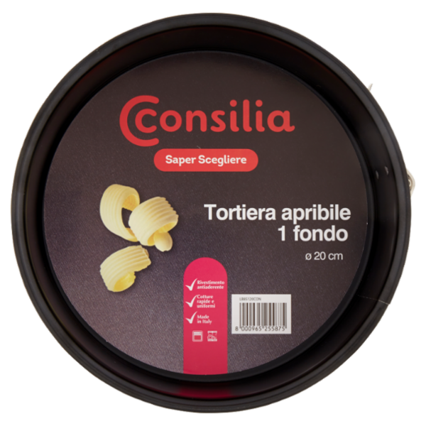 Consilia Saper Scegliere Tortiera apribile 1 fondo Ø 20 cm