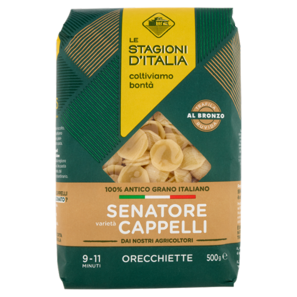 Le Stagioni d'Italia Senatore varietà Cappelli Orecchiette 500 g