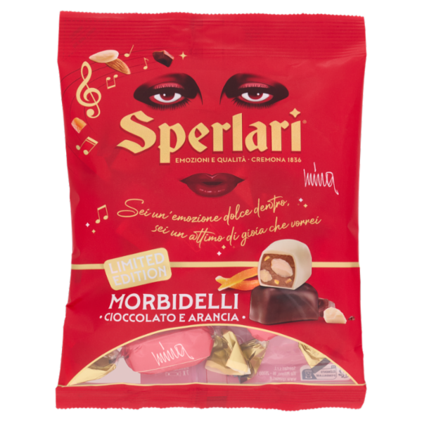 Sperlari mina Limited Edition Morbidelli Cioccolato e Arancia 117 g