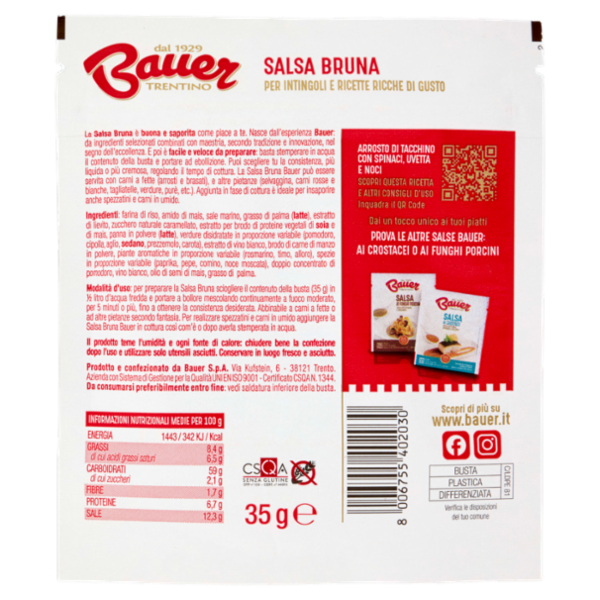 Bauer Salsa Bruna 35 g