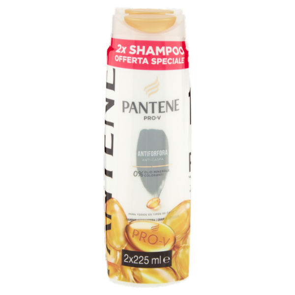 Pantene Pro-V Shampoo Antiforfora 2x225 ml