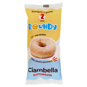 Roundy Ciambella Zuccherata 2 Pezzi 120 g