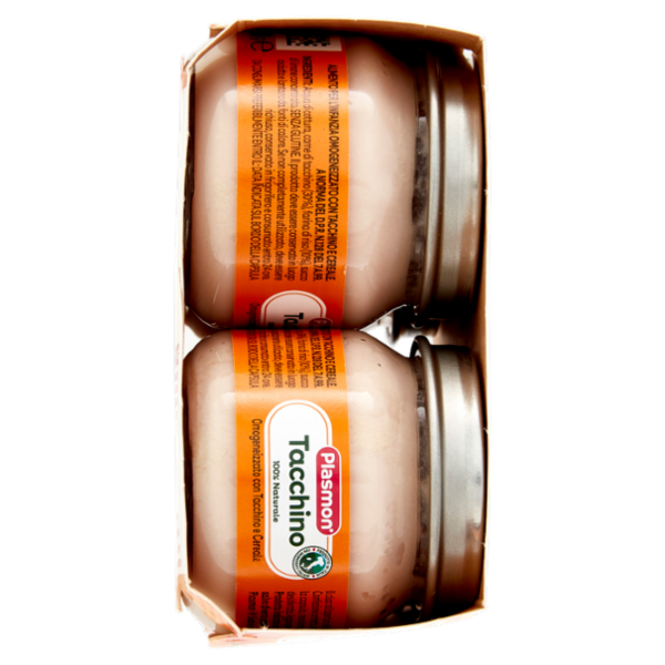 Plasmon Omogeneizzato Tacchino con cereale 4 x 80 g