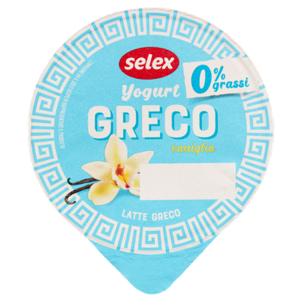Selex Yogurt Greco 0% Grassi Vaniglia 150 g