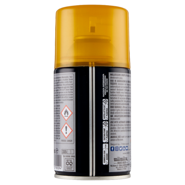 Strabilia Millefleurs Deodorante Ambiente Drops of Gold Ricarica 250 ml