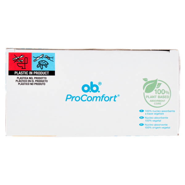 o.b. ProComfort Ultimate Comfort* Normal Tampons 32 pz