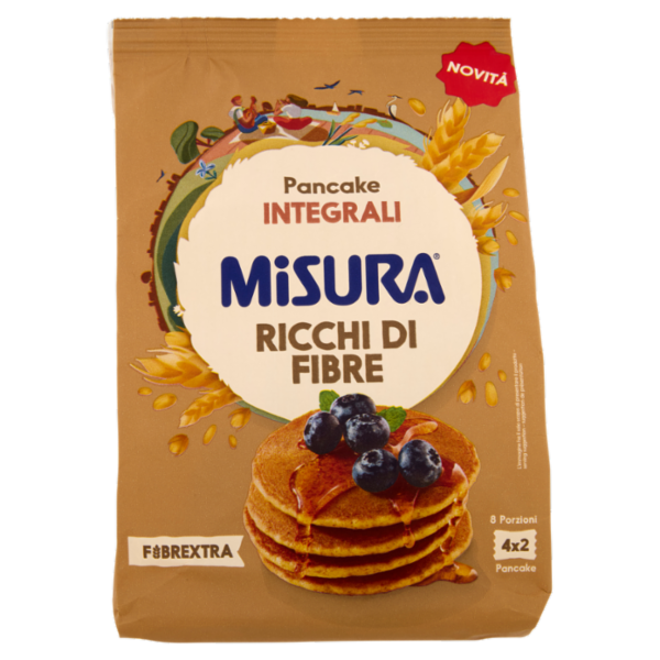 Misura Fibrextra Pancake Integrali 4 x 50 g