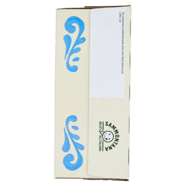 Sammontana Amando 4 Coni Gelato alla Vaniglia, Variegato al Cacao e Nocciola 4 x 75 g